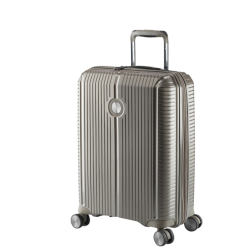 VALISE VERTICALE A ROULETTES CABINE SONDO 55 cm CHAMPAGNE JUMP