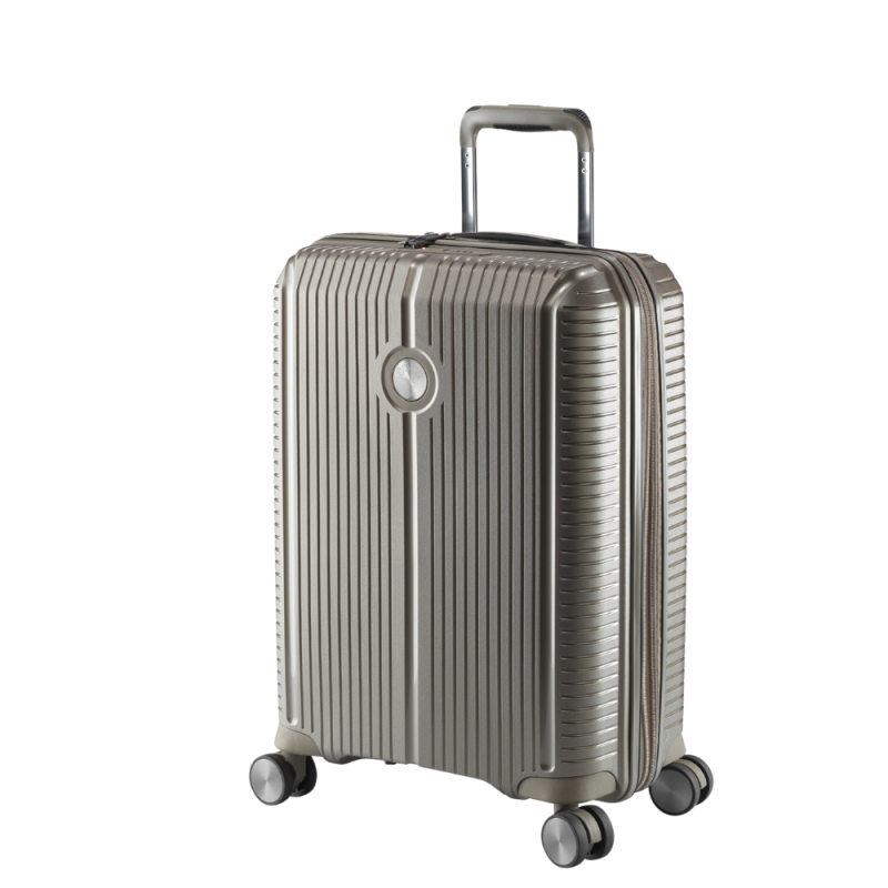 VALISE VERTICALE A ROULETTES CABINE SONDO 55 cm CHAMPAGNE JUMP