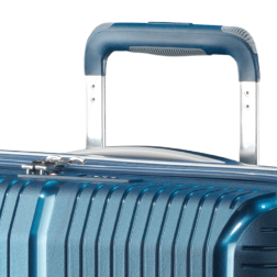 VALISE VERTICALE A ROULETTES CABINE SONDO 55 cm BLEU JUMP