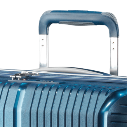 VALISE VERTICALE A ROULETTES CABINE SONDO 55 cm BLEU JUMP
