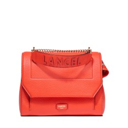 SAC À RABAT NINON MOYEN MODÈLE M ORANGE VIF LANCEL