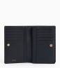 PORTEFEUILLE COMPACT ELLA NOIR LE TANNEUR