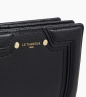 PORTEFEUILLE COMPACT ELLA NOIR LE TANNEUR