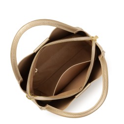 SAC À MAIN IDA DOUBLE CHAMPAGNE IN NUDE LANCASTER
