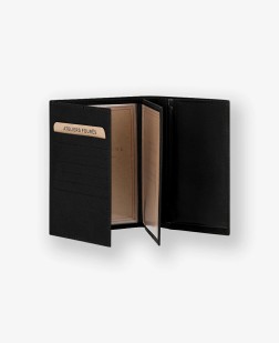 GRAND PORTEFEUILLE PROMÉTHÉE ANTI-RFID NOIR FOURES