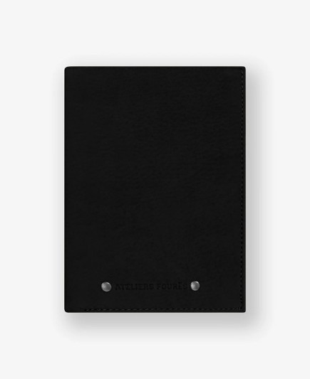 GRAND PORTEFEUILLE PROMÉTHÉE ANTI-RFID NOIR FOURES