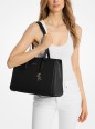 SAC CABAS EN CUIR LAILA NOIR MK
