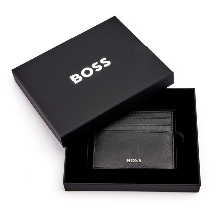 PORTE-CARTES CLASSIC SMOOTH NOIR BOSS