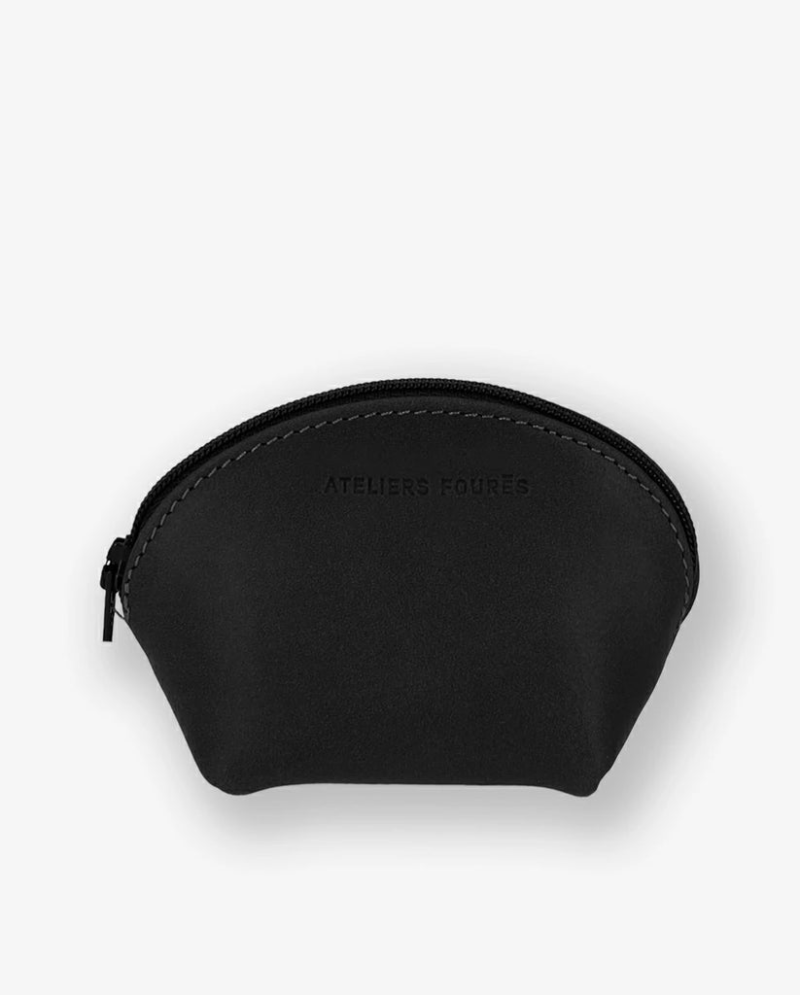 PORTE MONNAIE NYMPHE BAROUDEUSE NOIR FOURÉS PORTE MONNAIE NYMPHE BAROUDEUSE NOIR FOURÉS