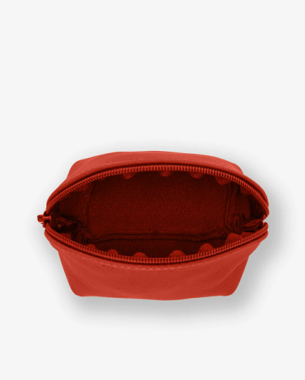 PORTE MONNAIE NYMPHE BAROUDEUSE ORANGE CONFITE FOURÉS