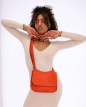 SAC PORTÉ CROISÉ ARTHÉMIS COMPACT BAROUDEUSE ORANGE CONFITE FOURÉS
