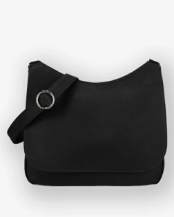 SAC PORTÉ CROISÉ ARTHÉMIS GRAND FORMAT BAROUDEUSE NOIR FOURÉS