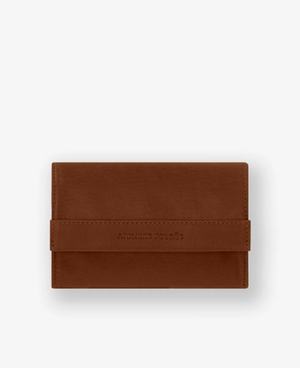 PORTE MONNAIE THÉMIS MEDIUM BAROUDEUSE FAUVE FOURÉS