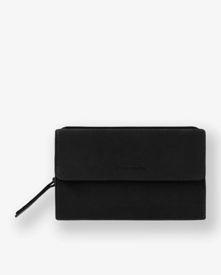 PORTEFEUILLE NÉRÉÏDES COMPLET BAROUDEUSE NOIR FOURÉS