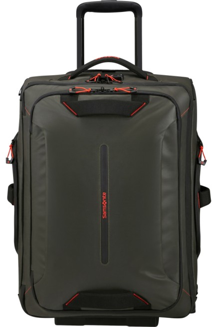 VALISE À DOS CABINE 2 ROUES 55CM ECODIVER KAKI SAMSONITE