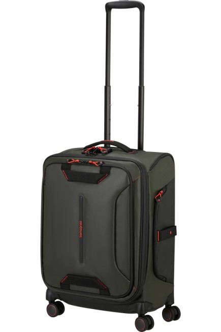 VALISE CABINE 4 ROUES 55CM ECODIVER KAKI SAMSONITE