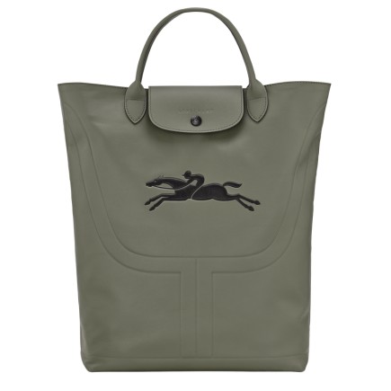 LONGCHAMP LE PLIAGE DU JARDINIER SAC CABAS M KAKI