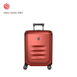 VALISE CABINE GLOBAL EXTENSIBLE 8 ROUES 55cm  ROUGE SPECTRA 3.0 VICTORINOX