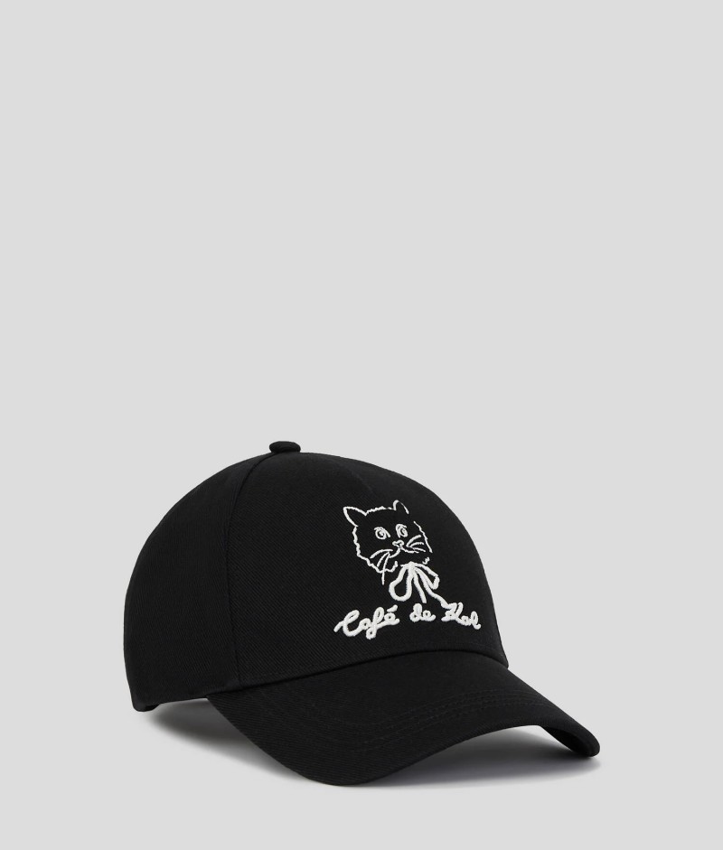CASQUETTE KL X JORGE PARRA CHOUPETTE NOIR KL CASQUETTE KL X JORGE PARRA CHOUPETTE NOIR KL