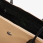 SAC CABAS ATHÉNA ÉCO SAND NOIR LACOSTE SAC CABAS ATHÉNA ÉCO SAND NOIR LACOSTE