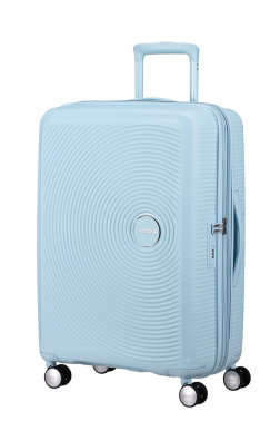 VALISE MOYENNE SOUNDBOX PASTEL BLUE AMERICAN TOURISTER