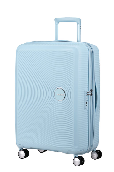 VALISE MOYENNE SOUNDBOX PASTEL BLUE AMERICAN TOURISTER