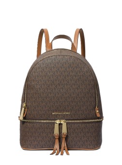 SAC A DOS RHEA ZIP MARRON MK