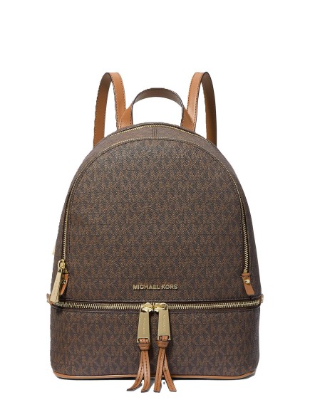 SAC A DOS RHEA ZIP MARRON MK