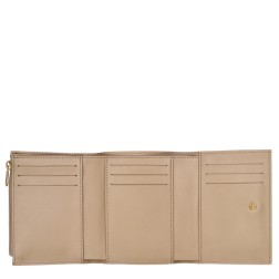 LONGCHAMP LE ROSEAU SLEEK PORTEFEUILLE COMPACT RACINE