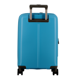 VALISE VERTICALE A ROULETTES CABINE HENDAYE 55 cm BLEU JUMP