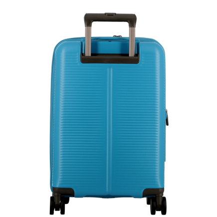 VALISE VERTICALE A ROULETTES CABINE HENDAYE 55 cm BLEU JUMP