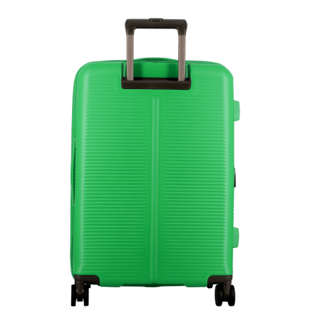 VALISE VERTICALE A ROULETTES HENDAYE 65 cm VERT JUMP