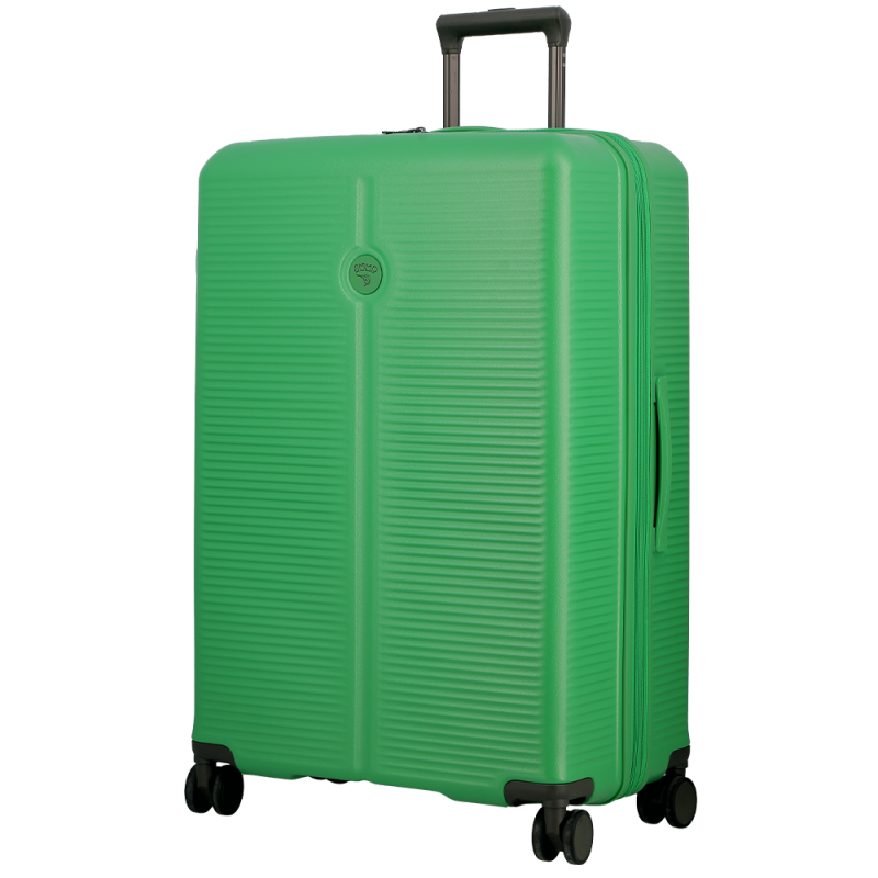 VALISE VERTICALE A ROULETTES HENDAYE 75 cm VERT JUMP