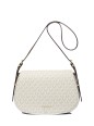 SAC BANDOULIÈRE LYDIA VANILLE/NOISETTE MK SAC BANDOULIÈRE LYDIA VANILLE/NOISETTE MK