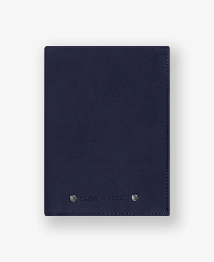 GRAND PORTEFEUILLE PROMÉTHÉE ANTI-RFID MARINE FOURES