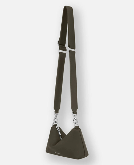 SAC PORTÉ CROISÉ ILIADE MINI KAKI FOURÉS