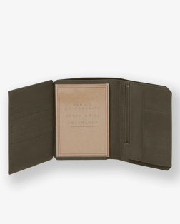 GRAND PORTEFEUILLE PROMÉTHÉE BRONZE FOURES