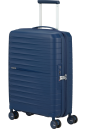 VALISE CABINE FASTFORWARD BLEU MARINE FLASH AMERICAN TOURISTER