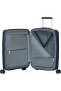 VALISE CABINE FASTFORWARD BLEU MARINE FLASH AMERICAN TOURISTER