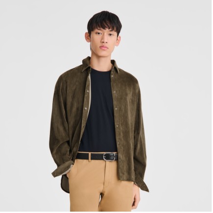 LONGCHAMP LE FOULONNÉ CEINTURE HOMME NOIR