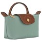 LONGCHAMP LE PLIAGE ORIGINAL TROUSSE COSMÉTIQUE AVEC POIGNÉE CÉLADON