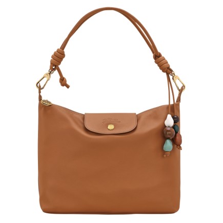 LONGCHAMP LE PLIAGE XTRA CÉRAMIQUE SAC PORTÉ ÉPAULE M CAJOU