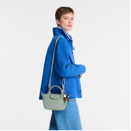 LONGCHAMP LE PLIAGE XTRA CÉRAMIQUE SAC À MAIN XS CÉLADON