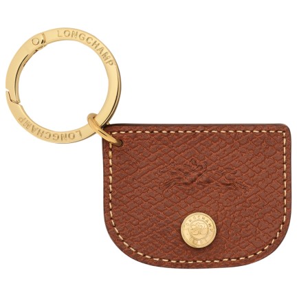 LONGCHAMP ÉPURE PORTE-CLÉS BRUN