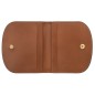 LONGCHAMP LE PLIAGE ÉPURE TIMELESS PORTE-CARTES COGNAC