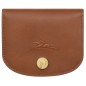 LONGCHAMP LE PLIAGE ÉPURE TIMELESS PORTE-CARTES COGNAC