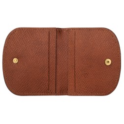 LONGCHAMP LE PLIAGE ÉPURE PORTE-CARTES BRUN