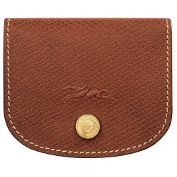 LONGCHAMP LE PLIAGE ÉPURE PORTE-CARTES BRUN
