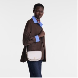 LONGCHAMP ÉPURE SAC BANDOULIÈRE S BLANC