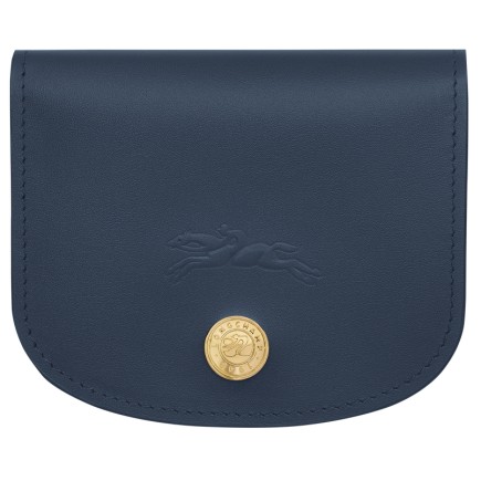 LONGCHAMP LE PLIAGE ÉPURE TIMELESS PORTE-CARTES MARINE